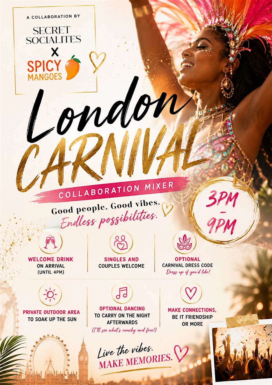 London Carnival Mixer!