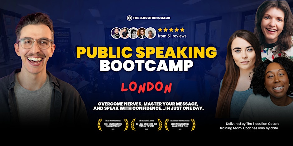 The London Public Speaking Bootcamp | Confidence, Clarity & Authority