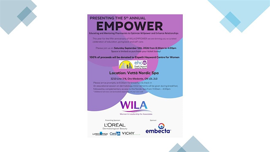 WILA presents the 5th annual EMPOWER seminar