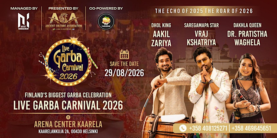 LIVE GARBA CARNIVAL 2026
