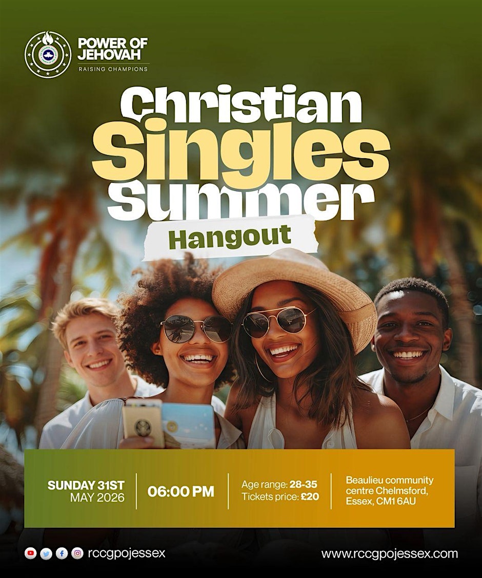 Christian Singles Summer Hangout