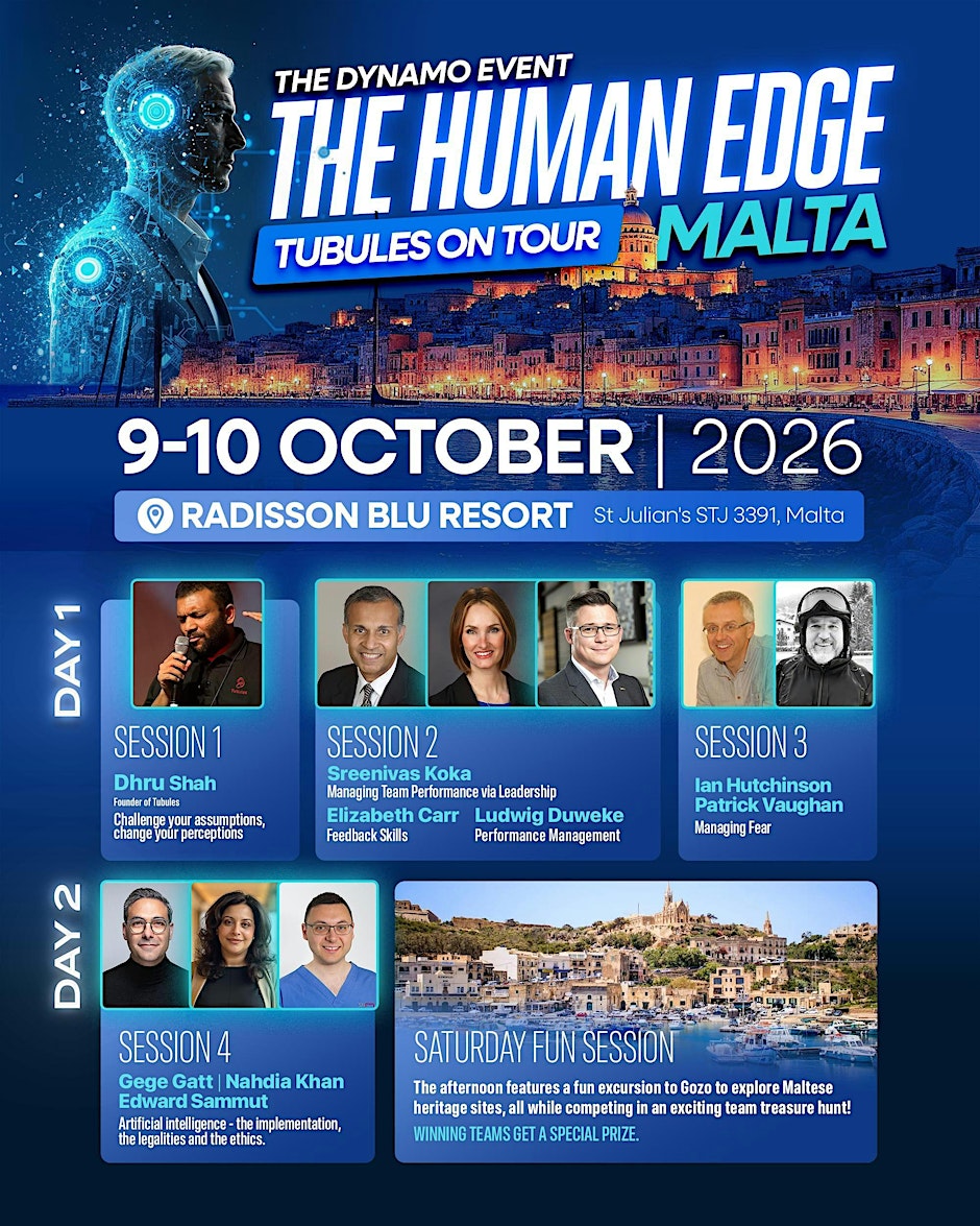 Human Edge Retreat - Malta. Enhance your human skills.