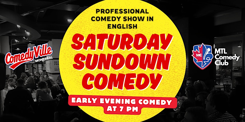 Comedy Show Montreal (7 PM) Early Evening Comedy at a Montreal Comedy Club