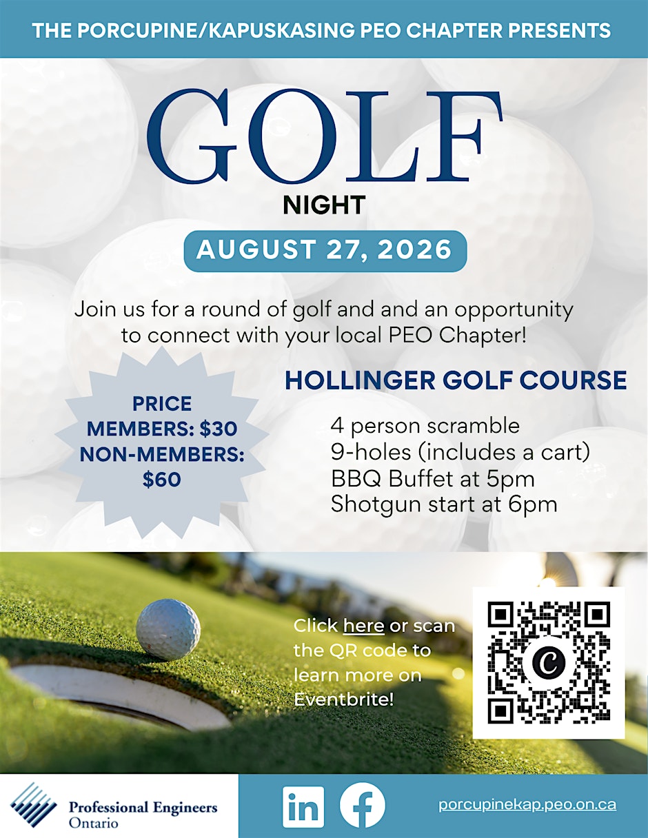 PEO Porcupine Kapuskasing Golf Tournament