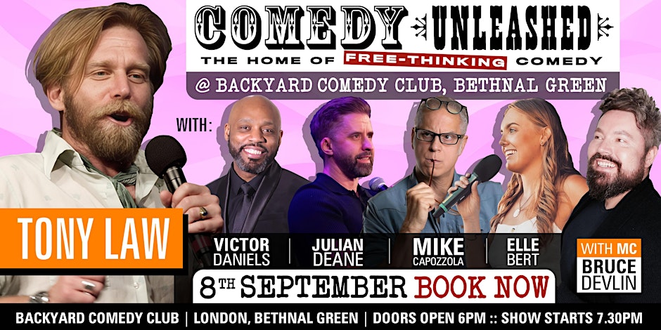 Tony Law at Comedy Unleashed (London)