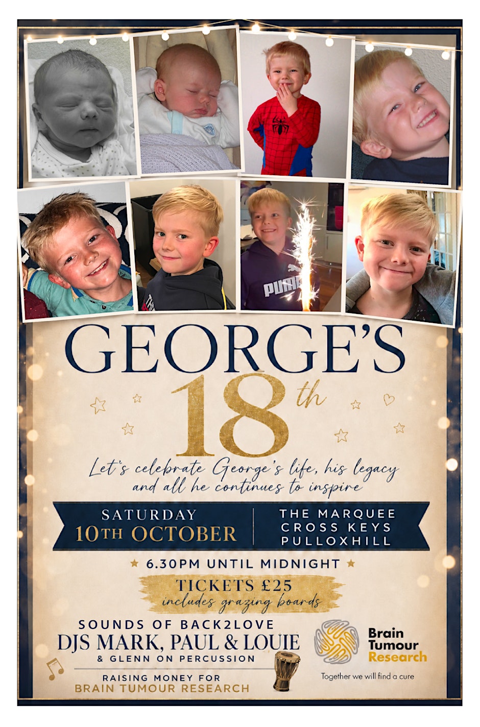 Gorgeous Georges 18th Birthday Party