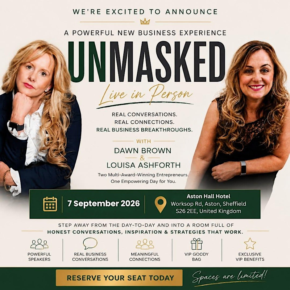 Unmasked - Key ingredients to create a Thriving Business