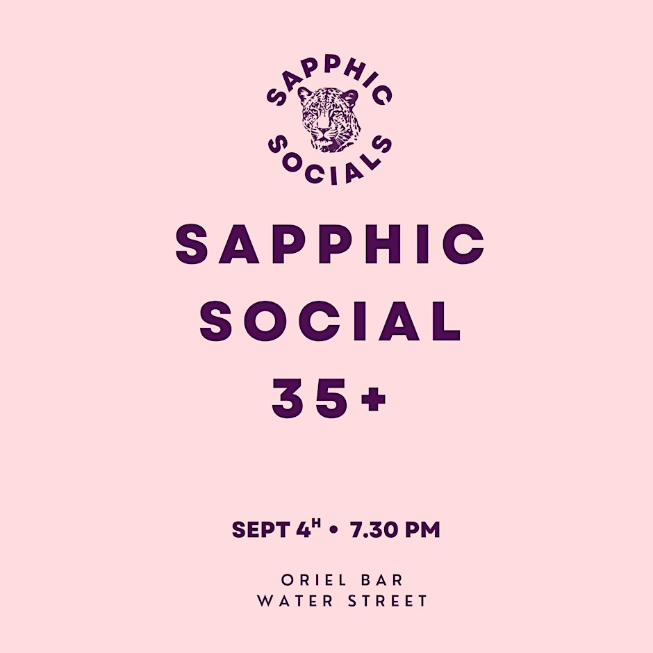 Sapphic Social - over 35's